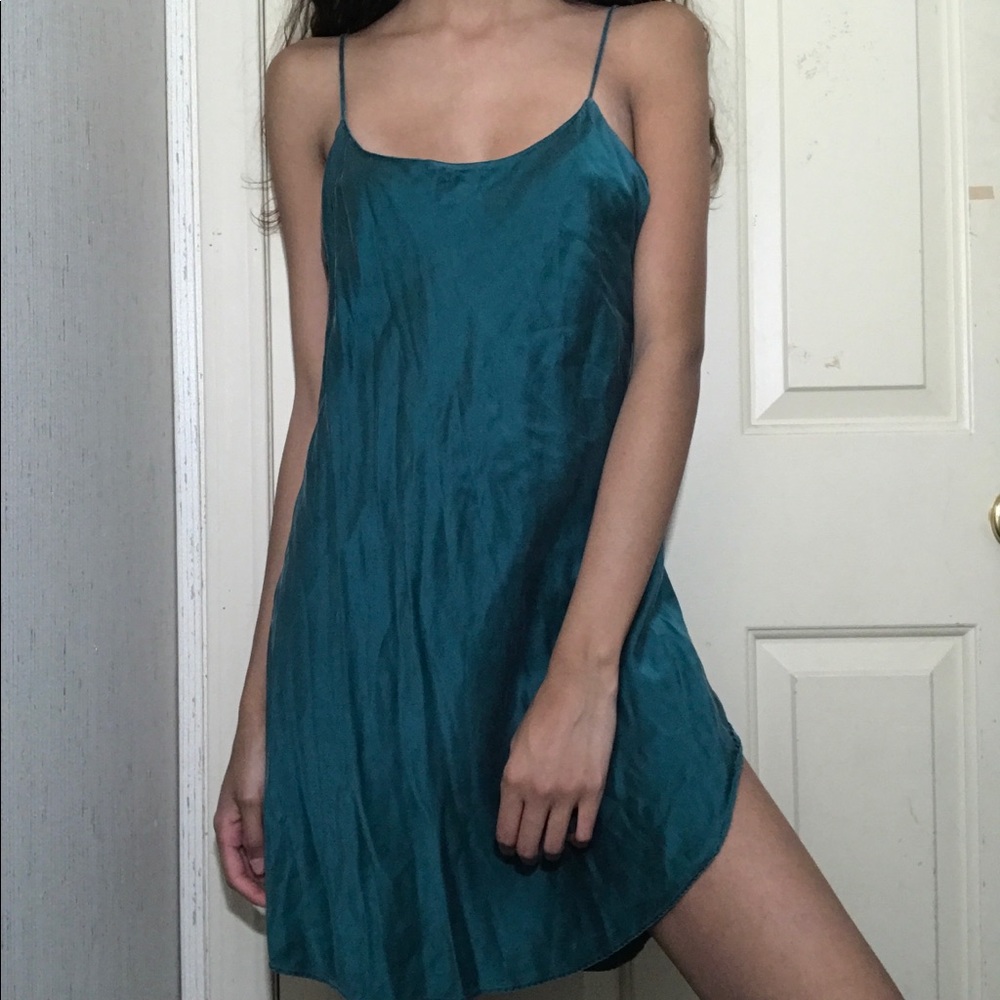 90’s victoria’s secret silk slip dress